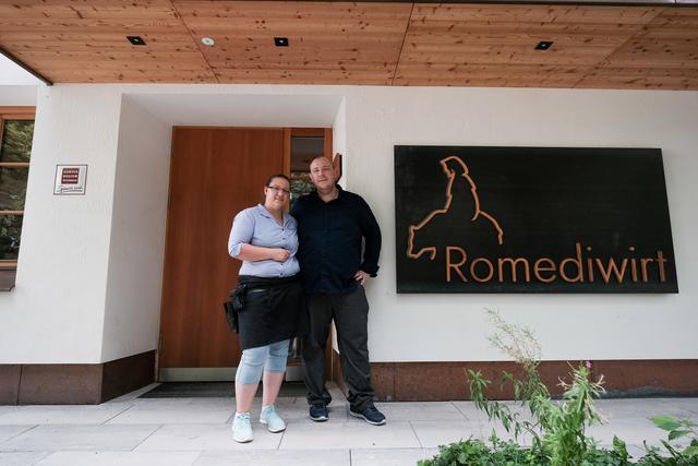 Zwei Jahre lang, führten Elisabeth und Andreas den Romediwirt in Thaur. Nun wird ein neuer Pächter gesucht. | Foto: Michael Kendlbacher