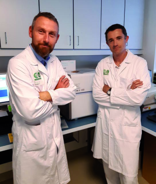 Nicht nur testen, testen, testen: Klaus Vander (l.) und Georg Steindl setzen zusätzlich auf Diagnostik und Prävention.