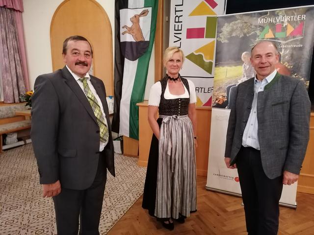 Von links: Josef Mühlbachler, Sabina Moser und Max Hiegelsberger. | Foto: MVA