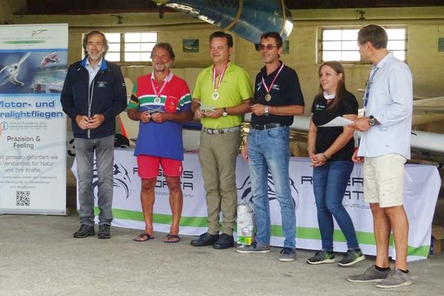 Das sind die Sieger der Staatsmeisterschaften im Präzisionsflug 2020. | Foto: Flugsportclub Weiz