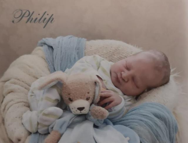 Philip ist das erste Kind von Linda Karner und Arno Trappitsch.