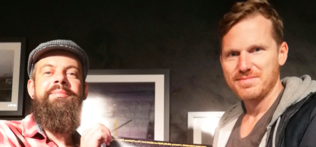 Helmut Steinecker und Andreas Ortner in Freistadt mit dem Film "Crook"