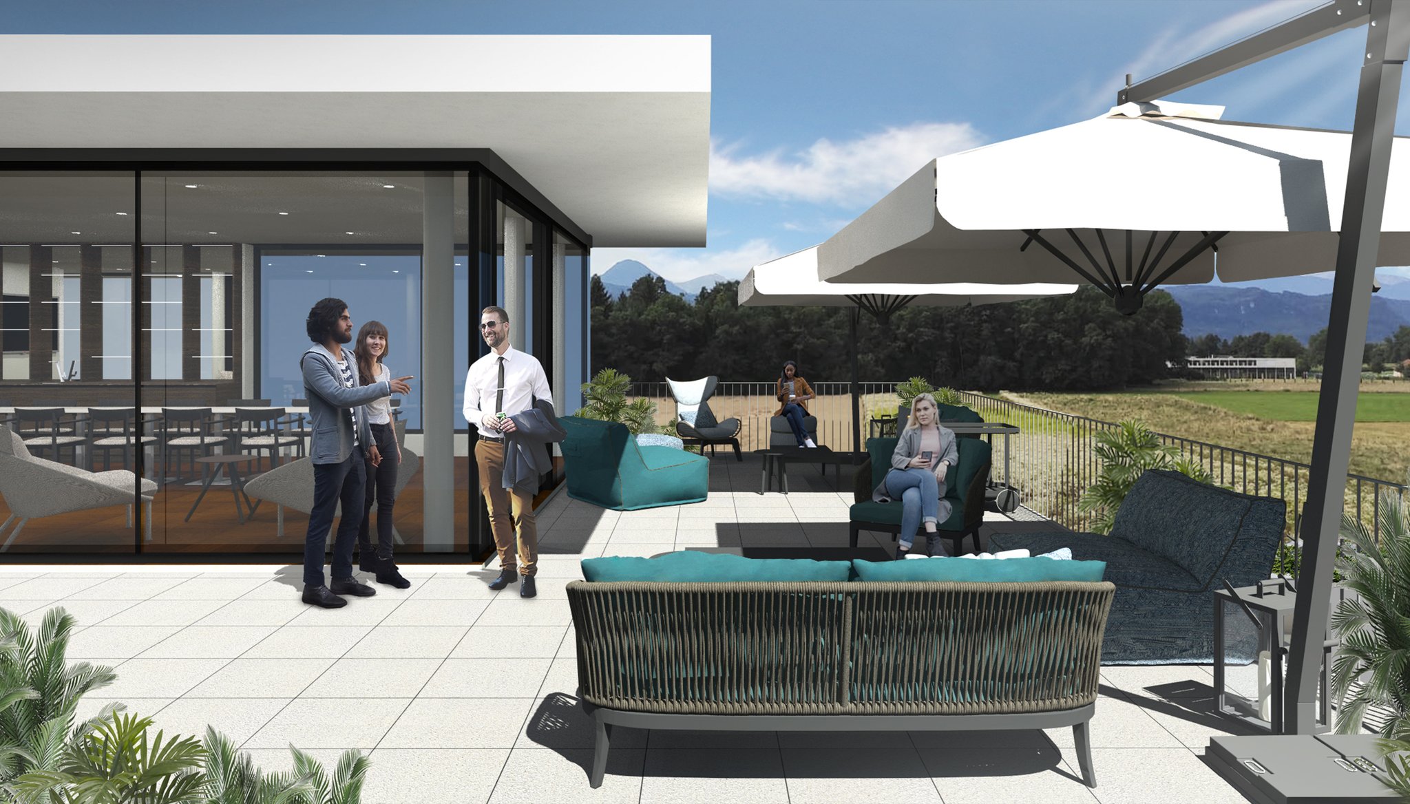 Rooftop Aichlseder: Ein Autohaus mit Dachterrasse - Klagenfurt