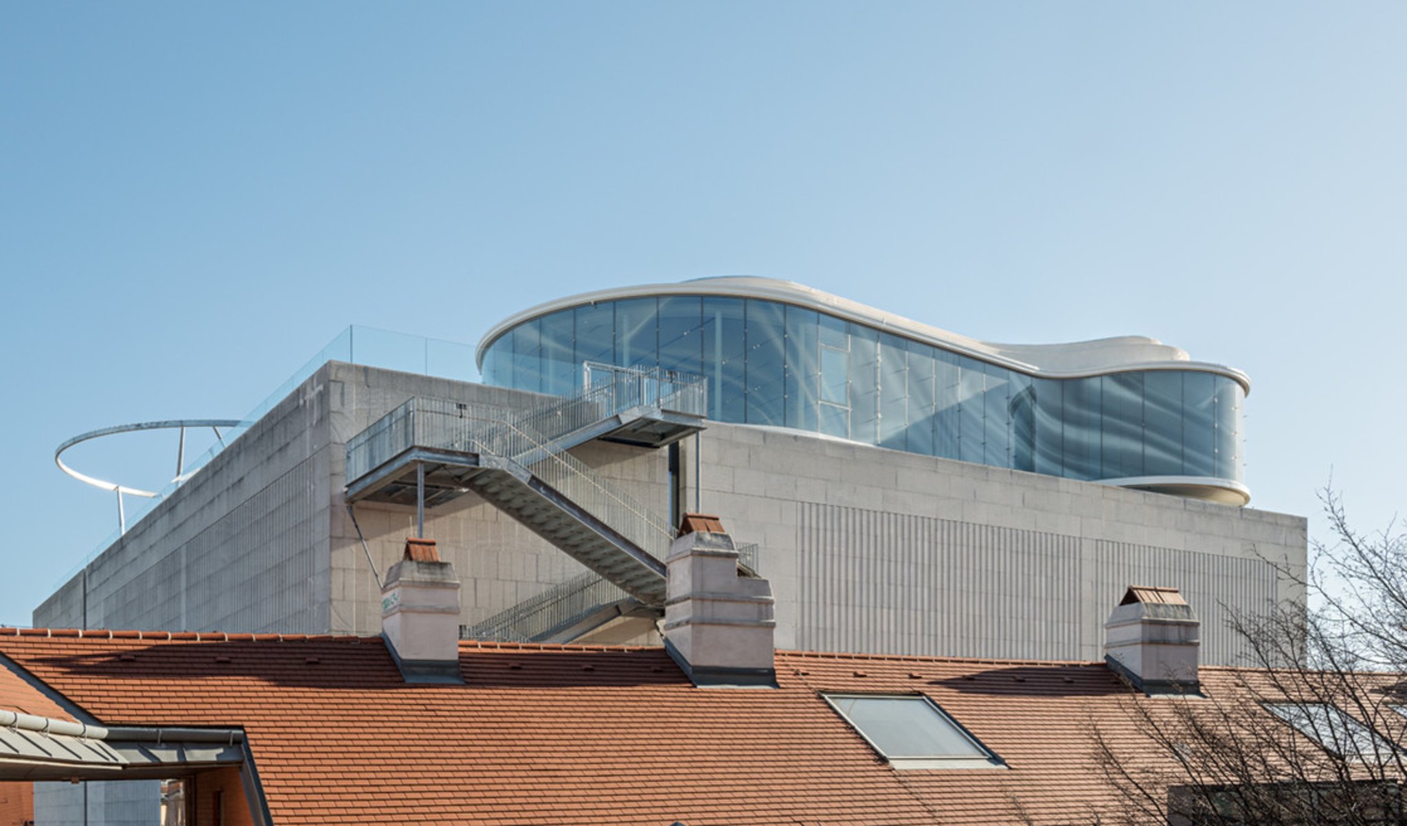 Museumsquartier: Die Libelle ist gelandet - Neubau