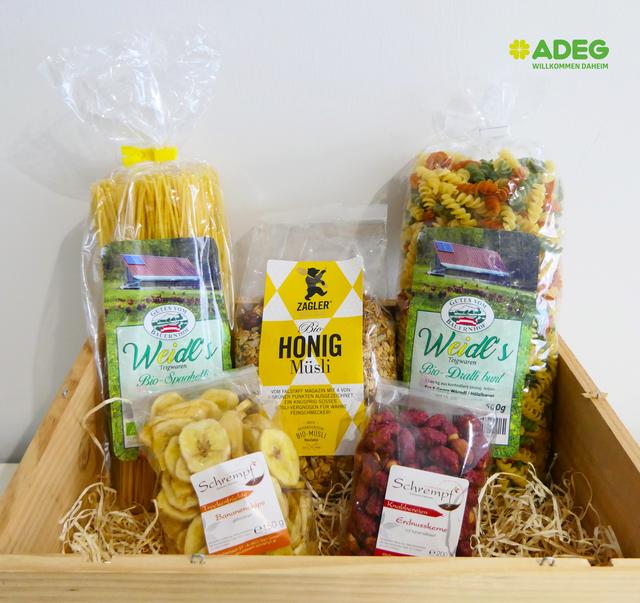 Produkte aus dem Flachgau im Regionalen Packerl.