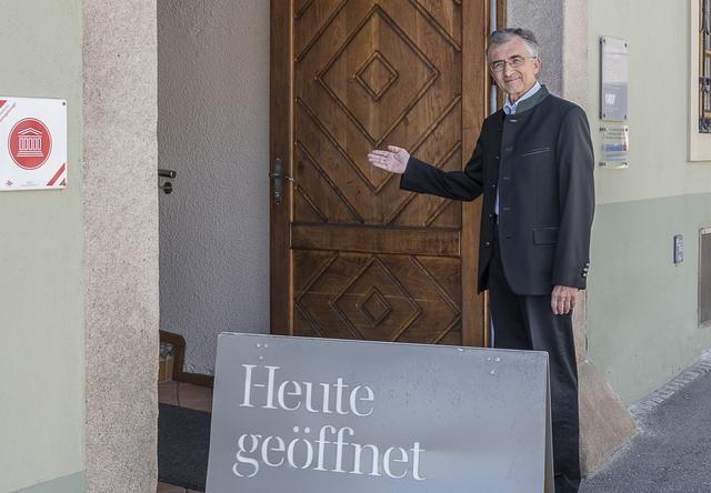 Obmann Reinhold Klinger lädt ins Museum Pregarten ein. | Foto: A. Klinger/Museum Pregarten