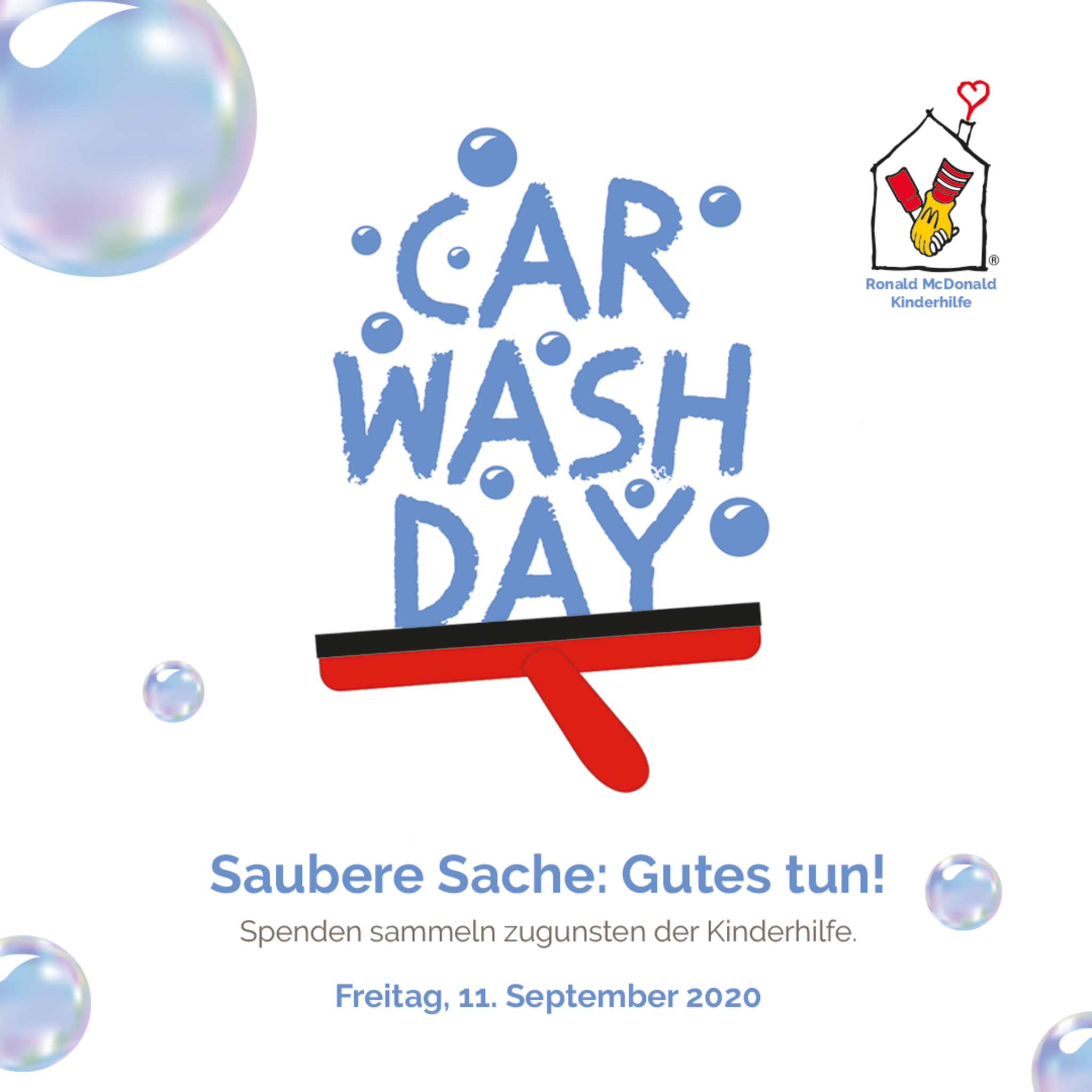 Charity Car Wash Day bei McDonald's Langenrohr/Tulln Tulln