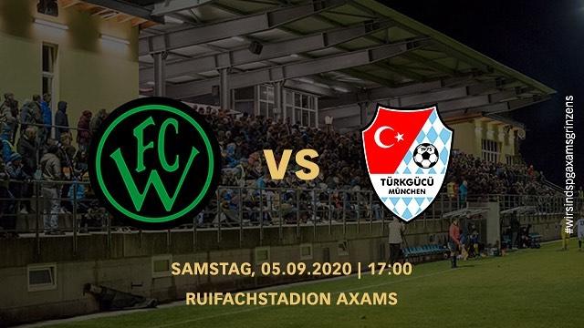 Der FC Wacker Innsbruck fordert in einem Testspiel den deutsch Drittligisten Türkgücü München. | Foto: SPG