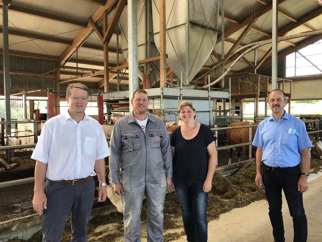 Manfred Hofinger, Raimund und Regina Höckner, Josef Diermayer
| Foto: privat