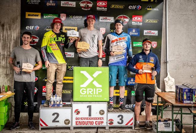 Patrick Riegler (Mitte) setzte sich bei den Junioren durch. | Foto: Niki Peer