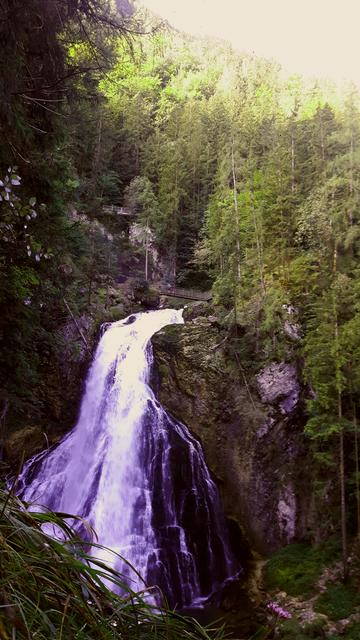 Der Gollinger Wasserfall