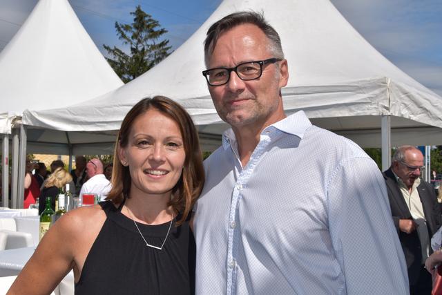 Beatrix Schlaffer-Günsberg und Gatte Patrick Günsberg.  | Foto: Karin Zeiler / Bezirksblätter NÖ