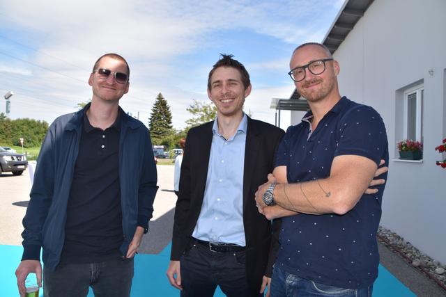 Franz König, Michael Schweiger und Christian Mikolasch.  | Foto: Karin Zeiler / Bezirksblätter NÖ