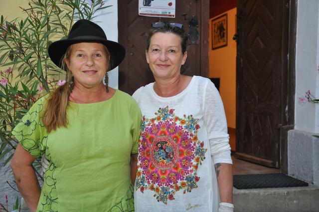 Monika Sumper und Silvia Gratzer vom Verein Hutkultur