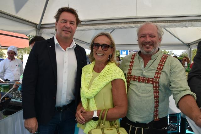 Christoph Dirtl, Maria Schubert und Anton Kittel.  | Foto: Karin Zeiler / Bezirksblätter NÖ