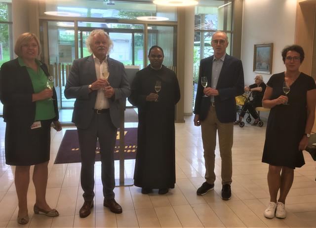 Karin Schmidt, Dietmar Stockinger, Saji Mullankuzhy, Andreas Weinmüller, Sabine Sramek | Foto: Barmherzige Brüder