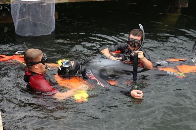 Rettungschwimmer der ÖWR Längsee bei der Menschenrettung | Foto: ÖWR 1/19 Längsee