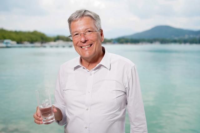 Landeshauptmann und SPÖ-Landesparteivorsitzender Peter Kaiser verbrachte die freie Zeit im Sommer am Wörthersee im Strandbad Klagenfurt. | Foto: Büro LH Kaiser