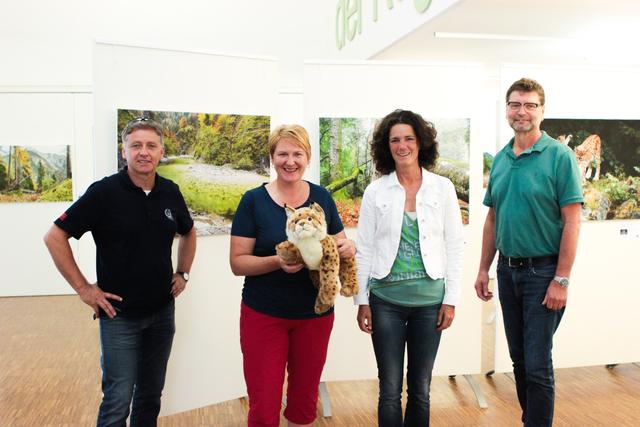 Im TDZ Ennstal: Schönleitner, Krismer, Buchmayr, Hirz (v. l.). | Foto: Grüne NÖ