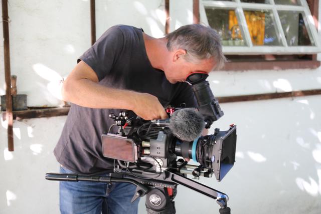 Dreharbeiten bei der Wollschmiederin - Horn