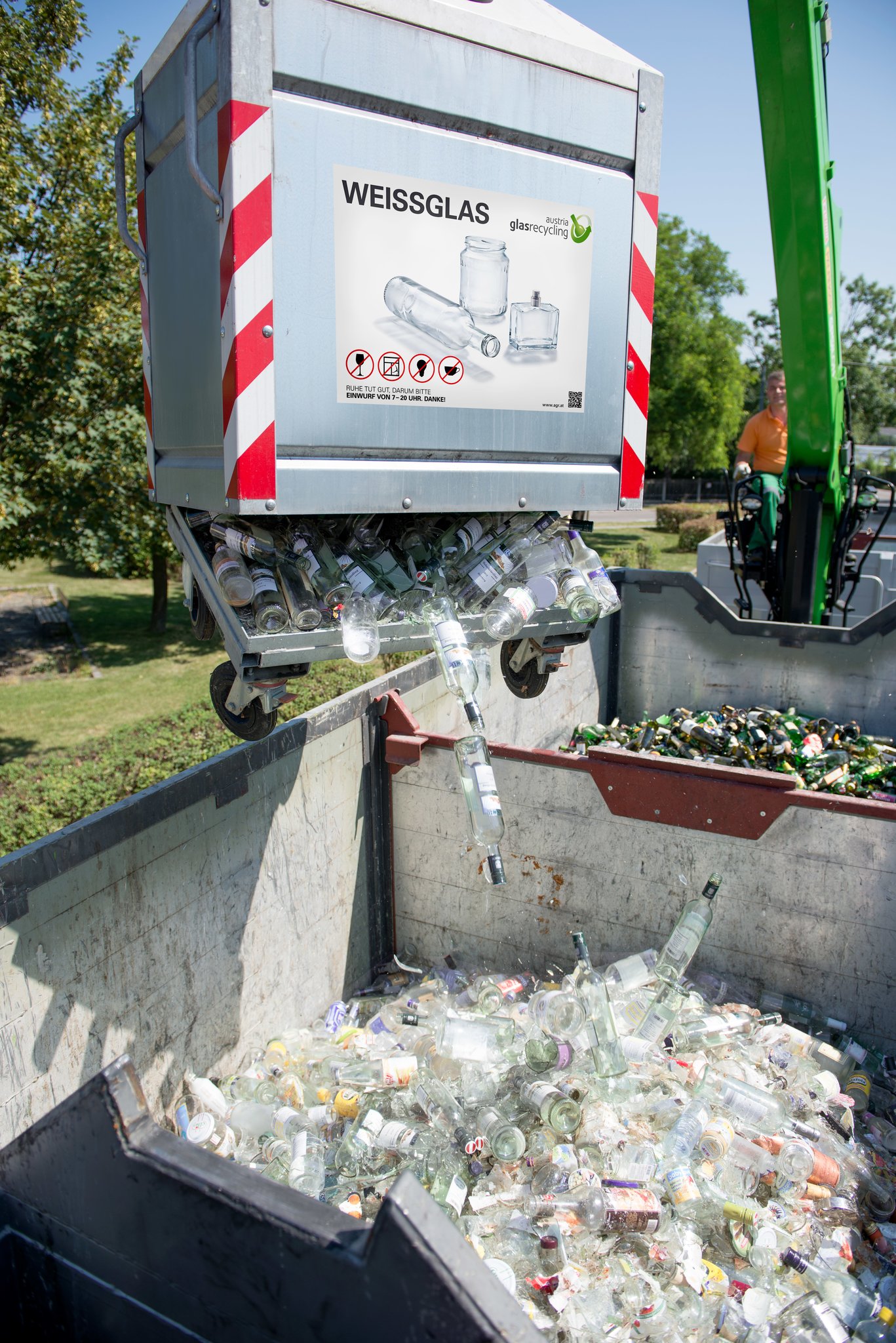 Altglas St.Pölten: Altglas richtig entsorgen - St. Pölten