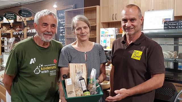 NahGuat: Wolfgang Kromp, Helga Kromp-Kolb, Franz Reiterlechner.
 | Foto: Walter Mayr