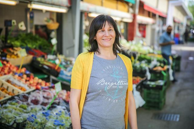 Bezirksrätin Barbara Pickl ist die Spitzenkandidatin der Grünen Brigittenau. | Foto: Grüne Brigittenau