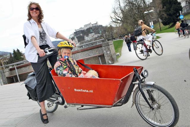 In der europäischen Mobilitätswoche dreht sich vielen ums Fahrrad. | Foto: Stadt Salzburg