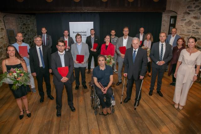 Die Preisträger der Burgenland Stiftung Theodor Kery | Foto: Burgenland Stiftung