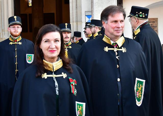 Herta Margarete und Sandor Habsburg-Lothringen.
