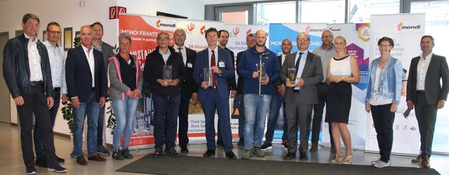 Betriebe erhielten heuer zum ersten Mal den Safety Award. | Foto: Mondi Frantschach