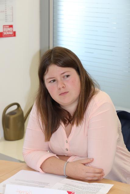 Frauscher-Lehrling Hannah Schmidleitner.