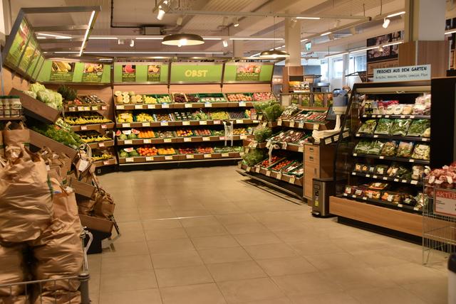 Der Obst- und Gemüsebereich wurde ebenfalls vergrößert. | Foto: Koller