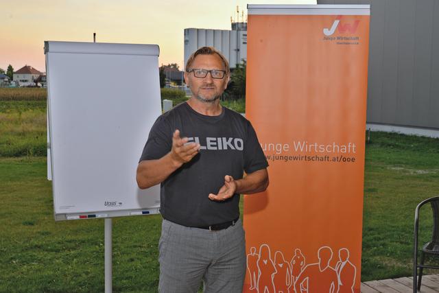 Kürzlich luden die Verantwortlichen der jw Eferding zum Vortrag von  Christian Prechtl. | Foto: WKO Eferding