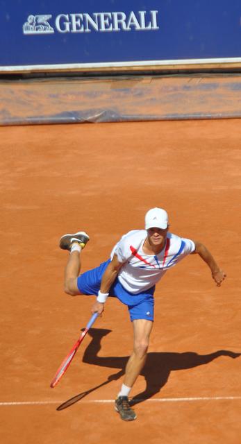 Yannick Hanfmann im Semifinale. | Foto: Kogler