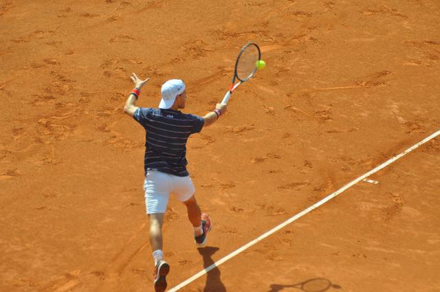 Djego Schwartzmann (ARG) scheiterte im Viertelfinale. | Foto: Kogler