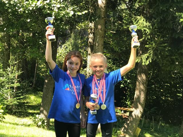 Lara Haselwanter und Jakoba Rauter freuten sich über ihren Sieg | Foto: Privat