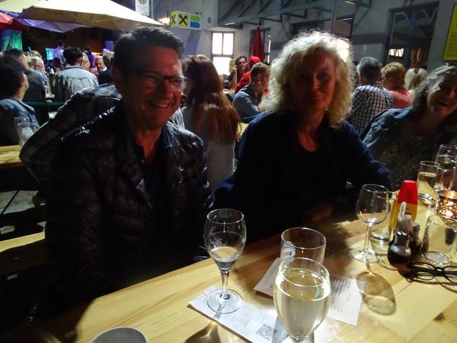 Günter und Sabine haben sich gut unterhalten