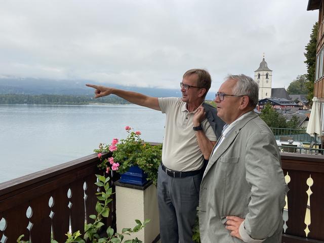 Hans Wieser und Gunnar Strunz.
