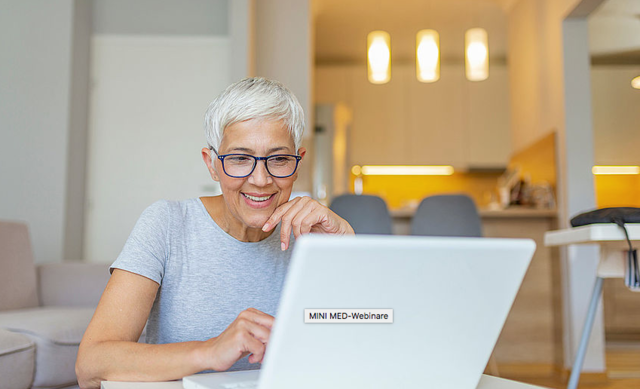 Holen Sie sich bei den MINI MED-Webinaren in den eigenen vier Wänden spannende Gesundheitsinformationen