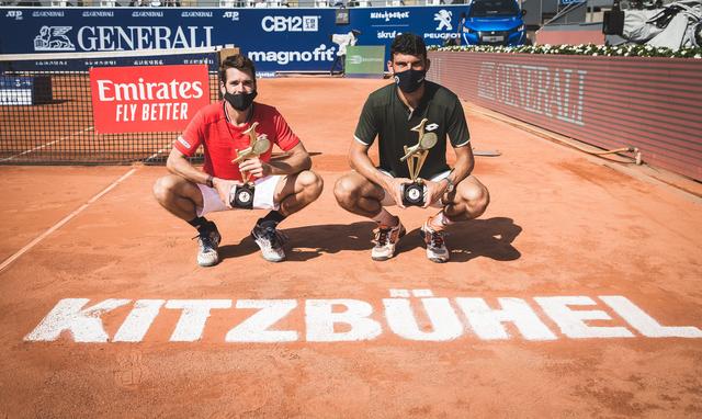 Doppel-Sieger: Austin Krajicek und Franko Skugor. | Foto: M. Knoll
