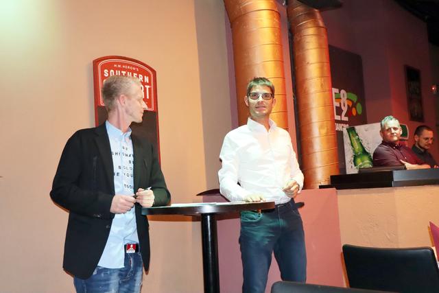 LG-Obmann Mathias Weinseisen mit WK-Bezirksobmann Michael Gitterle (re.). | Foto: Othmar Kolp