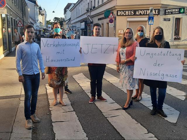 Die ÖVP Penzing fordert eine Umgestaltung der Nisselgasse mit Hausverstand. 