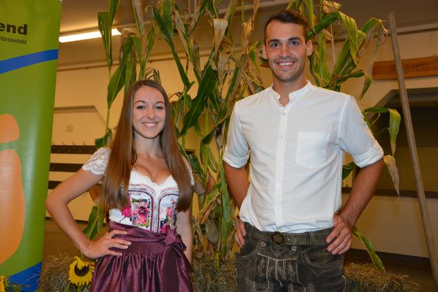 Führungs-Duo der Landjugend Großhartmannsdorf: Obmann Johannes Pußwald und Leiterin Beate Maurer.