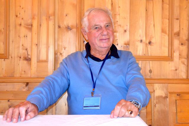 Michael Wolkenstein stand Rede und Antwort. | Foto: Schilling