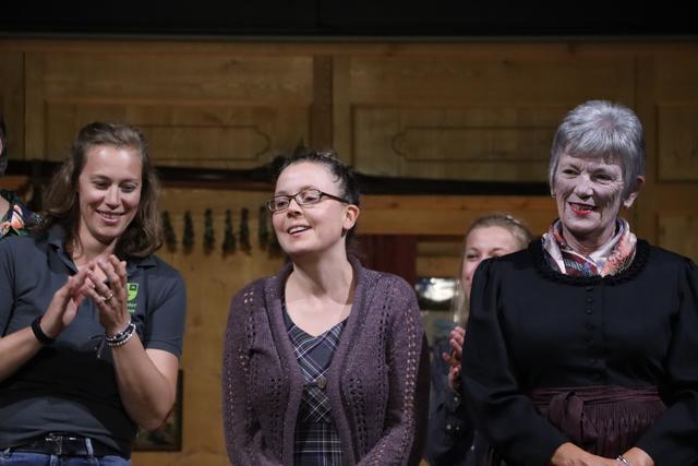 Selma Mahlknecht (mitte) schrieb das Stück.