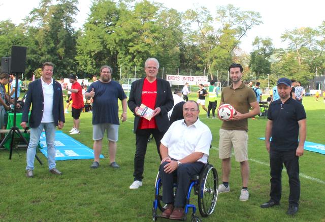 StR Helmut Mayer, GR Mag. Klaus Bergmaier, Bgm. Dr. Reinhard Resch, StR Albert Kisling, Organisator GR Mert Öszecgin, BA (Gemeinderat in Gedersdorf), GR Kemal Yayla | Foto: privat