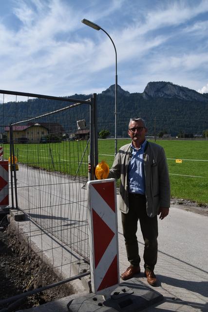 Pflicht statt Kür: Die Baustelle Pöllhofstraße liegt gut in der Zeit. Infrastrukturmaßnahmen haben jetzt Vorrang. | Foto: Martin Schöndorfer