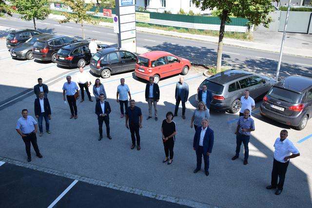 Die Teilnehmer des 21. Behördenstammtisches.