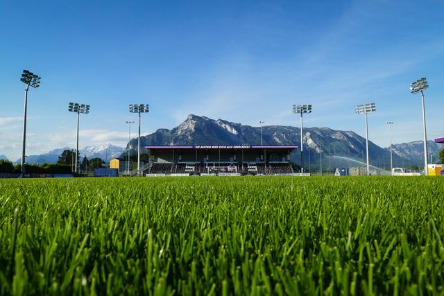 Umfangreiche Corona-Präventionsmaßnahmen im Stadion der Salzburger Austria | Foto: Austria Salzburg/Schubert